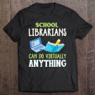 Tadostore School Librarian Shirt Virtual Librarian Work Library Gift Tee Shirt