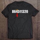 Tadostore Classic Vintage Style 864511320 Anti Trump Red Tie Tee Shirt