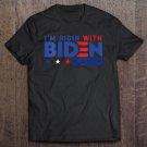 Tadostore Womens I'm Ridin With Biden 2020 Joe Biden Tee Shirt