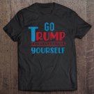 Tadostore Womens Funny Trump Tee Go Trump Yourself Tee Shirt