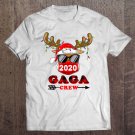 Tadostore Gaga Crew Red Plaid Reindeer With Face Mask Christmas 2020 Ver2 Tee Shirt