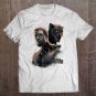 Tadostore Marvel Black Panther T'challa Unmasked Portrait Tee Shirt