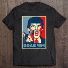 Tadostore Grab ‘Em Donald Trump 2020 Election President Cat Lover Gift Tee Shirt