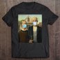 Tadostore Classical Art Meme American Face Mask Tee Shirt