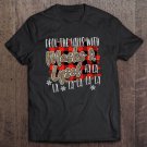 Tadostore Deck The Halls With Masks & Lysol Fa La La Christmas Tee Shirt