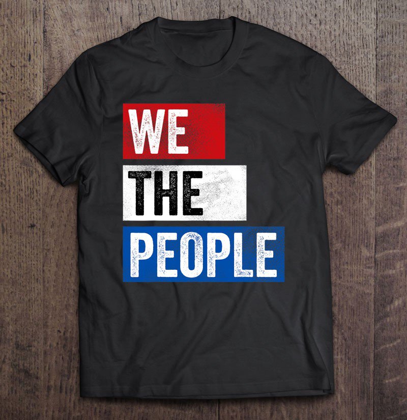 Tadostore We The People Indivisible Voters Tee Shirt