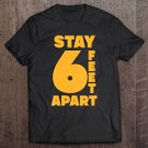 Tadostore Womens Stay 6 Feet Apart Ft Social Distancing Antisocial Tee Shirt