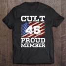 Tadostore Cult 45 Proud Member Trump 2020 Election Support Gifts Tee Shirt