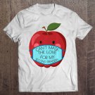 Tadostore Can't Mask The Love For My Second Graders Teacher Gift Premium Tee Shirt