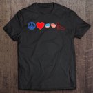 Tadostore Peace Love Joe Kamala Biden Harris Tee Shirt