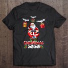 Tadostore Funny Santa Christmas 2020 Tree Lights Pilot Drone Gifts Tee Shirt