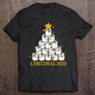 Tadostore Funny Quarantine Christmas 2020 Toilet Paper Tree Tee Shirt