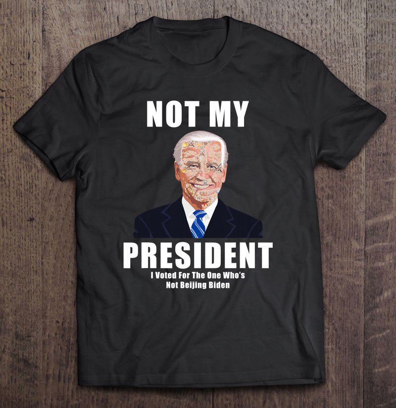 Tadostore Anti-Biden Vote Not My President Impeach Biden Tee Shirt