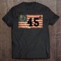 Tadostore 45 Squared Trump 2020 Second Term Vintage Betsy Ross Us Flag Tee Shirt
