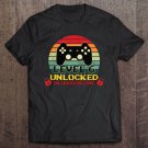 Tadostore Level 6 Unlocked In Quarantine Kids Video Game Birthday Pullover Tee Shirt