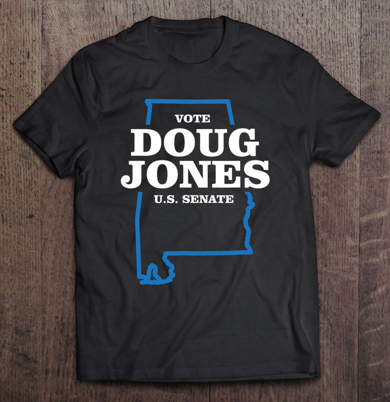 Tadostore Vote Doug Jones For Senate Alabama State Tee Shirt