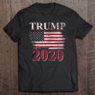Tadostore Usa Flag 2020 Donald Trump Zip Tee Shirt