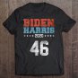 Tadostore Womens Biden Harris 2020 Distressed Jersey Style 46 President Tee Shirt