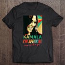 Tadostore Funny Kamala Harris Nasty Women I'm Speaking Vintage Poster Tee Shirt