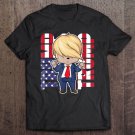 Tadostore Donald Trump - Kawaii Anime Cartoon Kid Tee Shirt