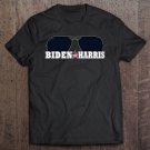 Tadostore Biden Harris Sunglasses Patriotic Aviator Graphic Tee Shirt