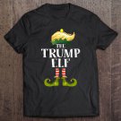 Tadostore The Trump Elf Matching Family Group Christmas Party Pajama Tee Shirt
