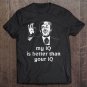 Tadostore My Iq Is Better Than Your Funny Trump Inspired Tee Shirt