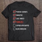 Tadostore 21 Years Old -21St Birthday Gift Funny 2020 - Quarantine Tee Shirt