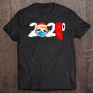 Tadostore 2020 Sloth In Mask Toilet Paper Pajama Christmas Quarantine Tee Shirt