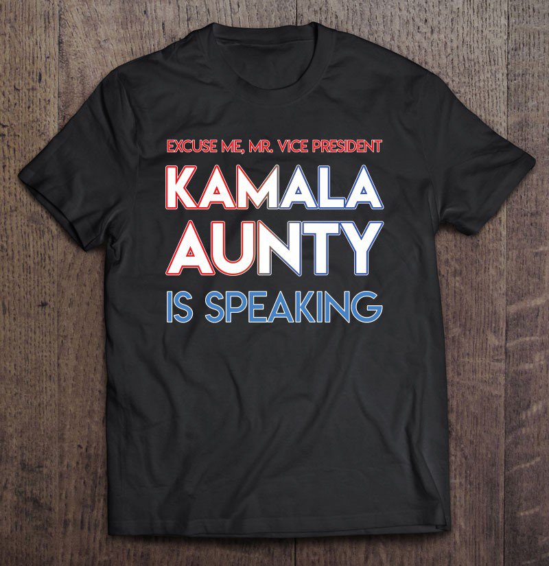 Tadostore I'm Speaking Kamala Harris Debate Aunty Desi Asian American Tee Shirt