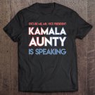 Tadostore I'm Speaking Kamala Harris Debate Aunty Desi Asian American Tee Shirt