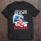 Tadostore Blue Wave Trump Surfing Election 2020 Premium Tee Shirt