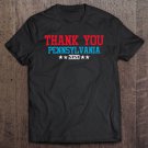Tadostore Thank You Pennsylvania 2020 Vote Joe Biden Victory President Tee Shirt