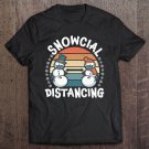 Tadostore Snowcial Distancing Vintage Christmas 2020 Family Holidays Tee Shirt