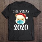 Tadostore Llama Wearing Mask Christmas 2020 Pajama Matching Family Tee Shirt