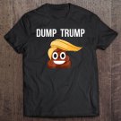 Tadostore Dump Trump - Poop Emoji Tee Shirt