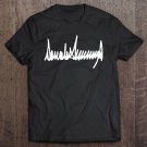 Tadostore Donald J Trump Autograph Tee Shirt