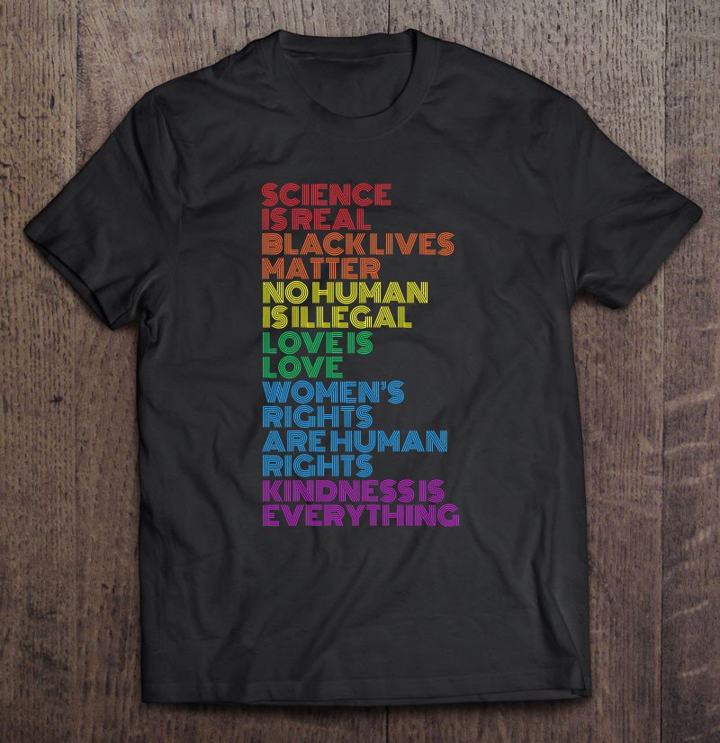 Tadostore Science Is Real - Democrat - Joe Biden - Kamala Harris 2020 Ver2 Tee Shirt
