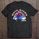 Tadostore Joe Biden Kamala Harris 2020 Riding Narwhal Anti Trump Tee Shirt