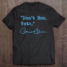 Tadostore Don't Boo Vote - Barack Obama Tee Shirt