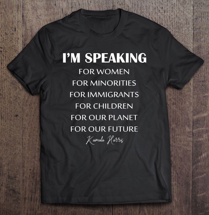 Tadostore I'm Speaking Mr Vice President. I'm Speaking Kamala Harris Tee Shirt