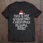Tadostore This Is My Christmas Pajama Shirt - Simple Christmas Pj Tee Shirt
