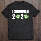 Tadostore Funny I Survived 2020 New Year's Eve Christmas Holiday Tee Shirt