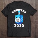 Tadostore Funny Hanukkah 2020 Dreidel Wearing Face Mask Tee Shirt