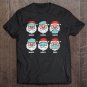 Tadostore Santa Face Mask Funny Christmas Xmas Quarantine Pajamas Tee Shirt