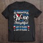 Tadostore Oh The V.I-R.U.S Outside Is Frightful But The Wine Christmas Tee Shirt