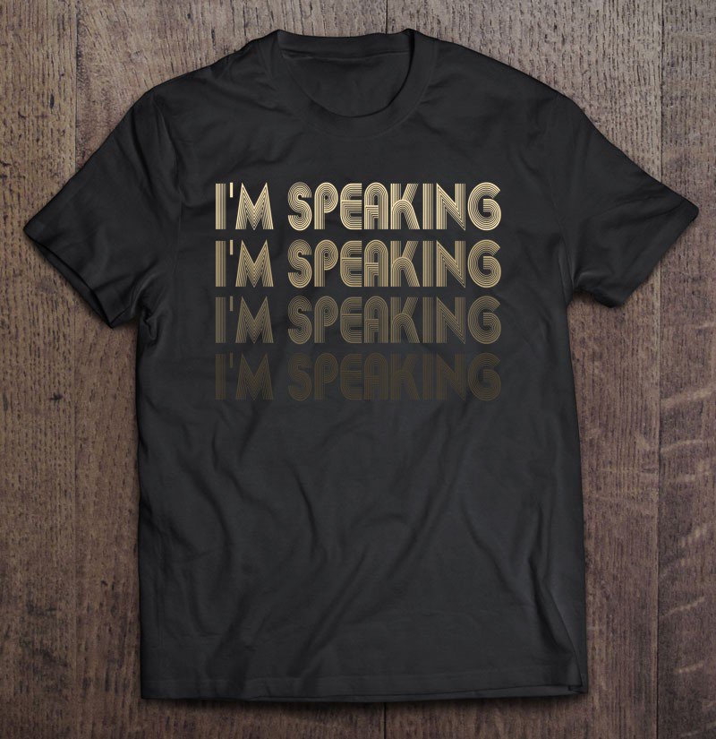Tadostore Mr. Vice President, I'm Speaking, Vp Debate 2020 Vintage Tee Shirt