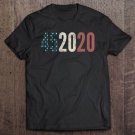 Tadostore 452020 Pro Donald Trump Re-Elected Vintage Faded Distressed Tee Shirt