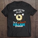 Tadostore Quarantined College Graduate Funny Donut Graduation Quote Tee Shirt