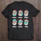 Tadostore Christmas 2020 Santa Wearing Mask Wrong Funny Xmas Gifts Tee Shirt